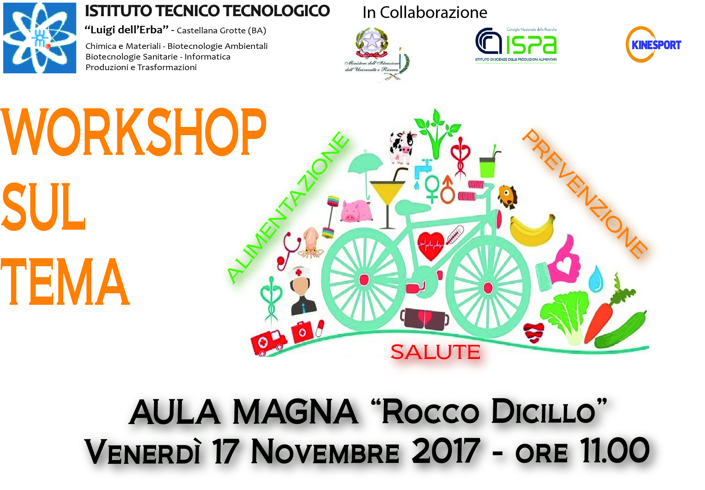 Workshop sul tema: Alimentazione - Salute - Prevenzione